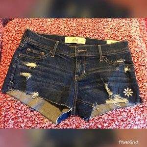 Hollister jean shorts